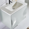 COLMAR 30” LIGHT GRAY WALL MOUNT MODERN BATHROOM VANITY