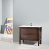 ANNECY 36” DARK WALNUT FREE STANDING MODERN BATHROOM VANITY