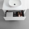 SEBASTIAN 36” GLOSS WHITE DUAL MOUNT MODERN BATHROOM VANITY