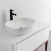 SEBASTIAN 36” GLOSS WHITE DUAL MOUNT MODERN BATHROOM VANITY