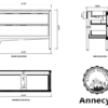 This is an Annecy series 48-inch Charcoal oak finishing free standing bathroom vanity. Simplicity of the design represents the most freshness to our bathroom. Balance is the second main spirit of this design element. Each balancing and equaling design gives peacefully relaxation to this product line.
