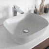 SINTRA 55” DARK WALNUT OAK WALL MOUNTED MODERN BATHROOM VANITY