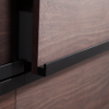 SINTRA 55” DARK WALNUT OAK WALL MOUNTED MODERN BATHROOM VANITY