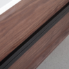 SINTRA 55” DARK WALNUT OAK WALL MOUNTED MODERN BATHROOM VANITY