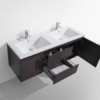 KEETCHEN OSLO 60" DOUBLE SINK GREY OAK VANITY - Image 3