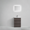 KEETCHEN AUSTIN 24″ DARK GRAY OAK MODERN BATHROOM VANITY - Image 2