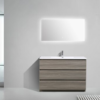 MOA 48″ MAYPLE GREY MODERN BATHROOM VANITY W/ 3 DRAWERS AND ACRYLIC SINK
