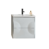 COLMAR 24” LIGHT GRAY WALL MOUNT MODERN BATHROOM VANITY