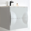 COLMAR 24” LIGHT GRAY WALL MOUNT MODERN BATHROOM VANITY