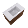KEETCHEN HELSINKI 42" Rose Wood Wall Mounted Modern Vanity - Image 5