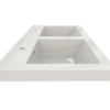 KEETCHEN HELSINKI 48" Grey Oak Wall Mounted Modern Vanity - Double Sink - Image 7
