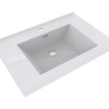 KEETCHEN HELSINKI 30" Grey Oak Wall Mounted Modern Vanity - Image 6