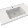KEETCHEN HELSINKI 36" Grey Oak Wall Mounted Modern Vanity - Image 6