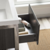 KEETCHEN SEATTLE 24" FREESTANDING MODERN VANITY WITH CHROME STAINLESS STEEL FRAME - Image 2
