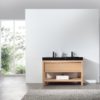 KARTON REPUBLIC BIBURY 48” WHITEWASH OAK FREESTANDING MODERN BATHROOM VANITY - Image 2