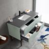 KARTON REPUBLIC BURANO 48” ALOE GREEN FREESTANDING MODERN BATHROOM VANITY - Image 4