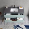 KARTON REPUBLIC BURANO 48” ALOE GREEN FREESTANDING MODERN BATHROOM VANITY - Image 2