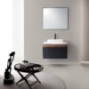 KARTON REPUBLIC RONDA 30” DARK BLUE WALL MOUNT MODERN BATHROOM VANITY - Image 3