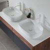 KARTON REPUBLIC RONDA 55” DARK BLUE WALL MOUNT MODERN BATHROOM VANITY - Image 3