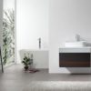 KARTON REPUBLIC RONDA 30” SMOKE GRAY OAK WALL MOUNT MODERN BATHROOM VANITY - Image 2