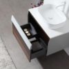 KARTON REPUBLIC RONDA 30” SMOKE GRAY OAK WALL MOUNT MODERN BATHROOM VANITY - Image 3