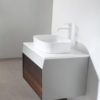 KARTON REPUBLIC RONDA 30” SMOKE GRAY OAK WALL MOUNT MODERN BATHROOM VANITY - Image 5
