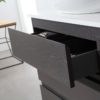 KARTON REPUBLIC ROTHENBURG 42” CHARCOAL FREESTANDING MODERN BATHROOM VANITY - Image 6