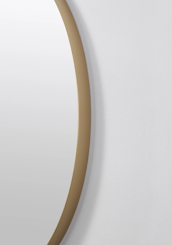 Karton Republic 30" Shell Mirror in Dark Gold - Image 3