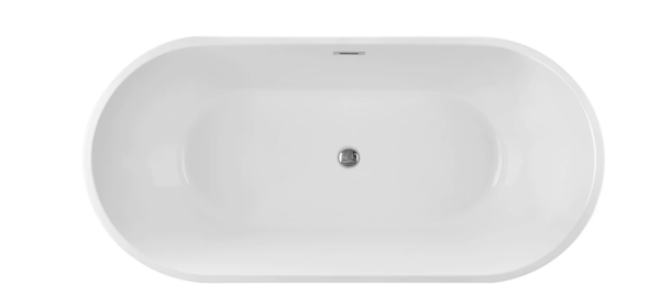 Karton Republic 60" Essex Freestanding Bathtub - Image 3