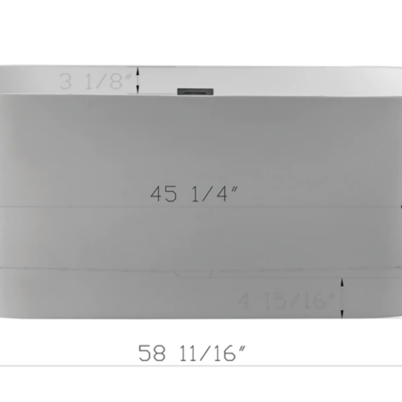 Karton Republic 67" Essex Freestanding Bathtub - Image 5