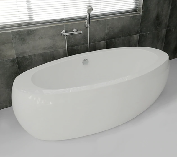 Karton Republic 75" Barcelona Freestanding Bathtub - Image 2