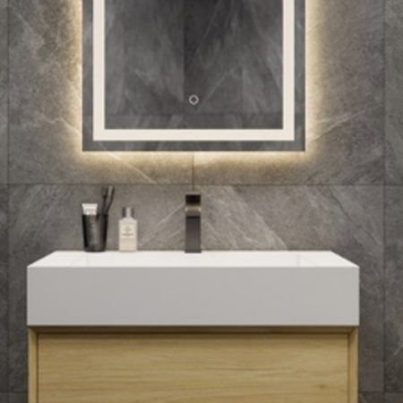 KEETCHEN Dallas 30" Floating Vanity in Teak Oak - Image 2